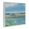 Stupell Industries Curving River Bend Landscape Framed Giclee By Sally Swatland